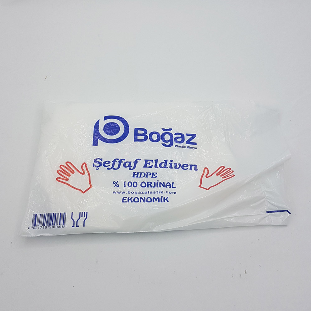 Şeffaf Eldiven Eko 100 Adet