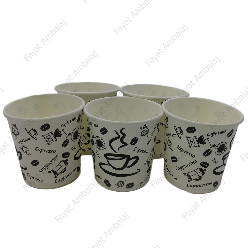 Karton Bardak 4 Oz 50 Adet