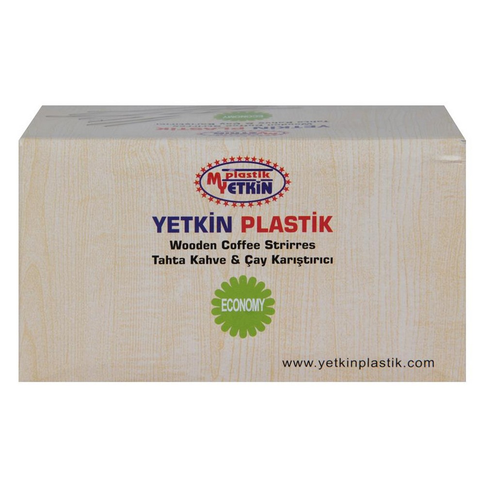 Yetkin Ahşap Çay Kahve Karıştırıcı