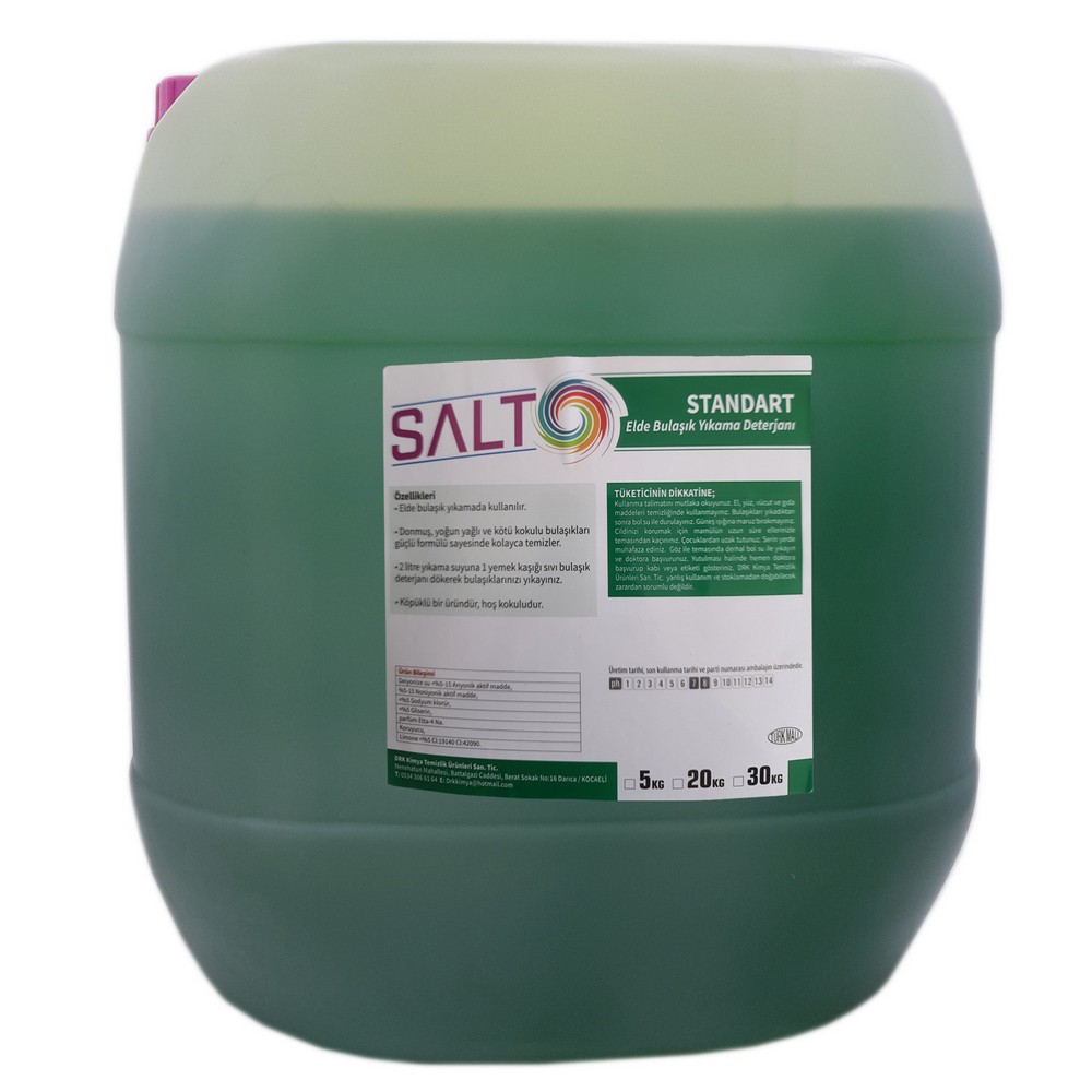 Salto Elde Bulaşık Yıkama Deterjanı 30 Kg