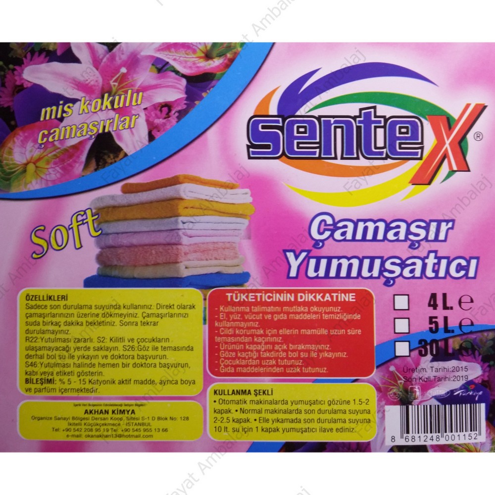 Salto Çamaşır Yumuşatıcı 5 Kg