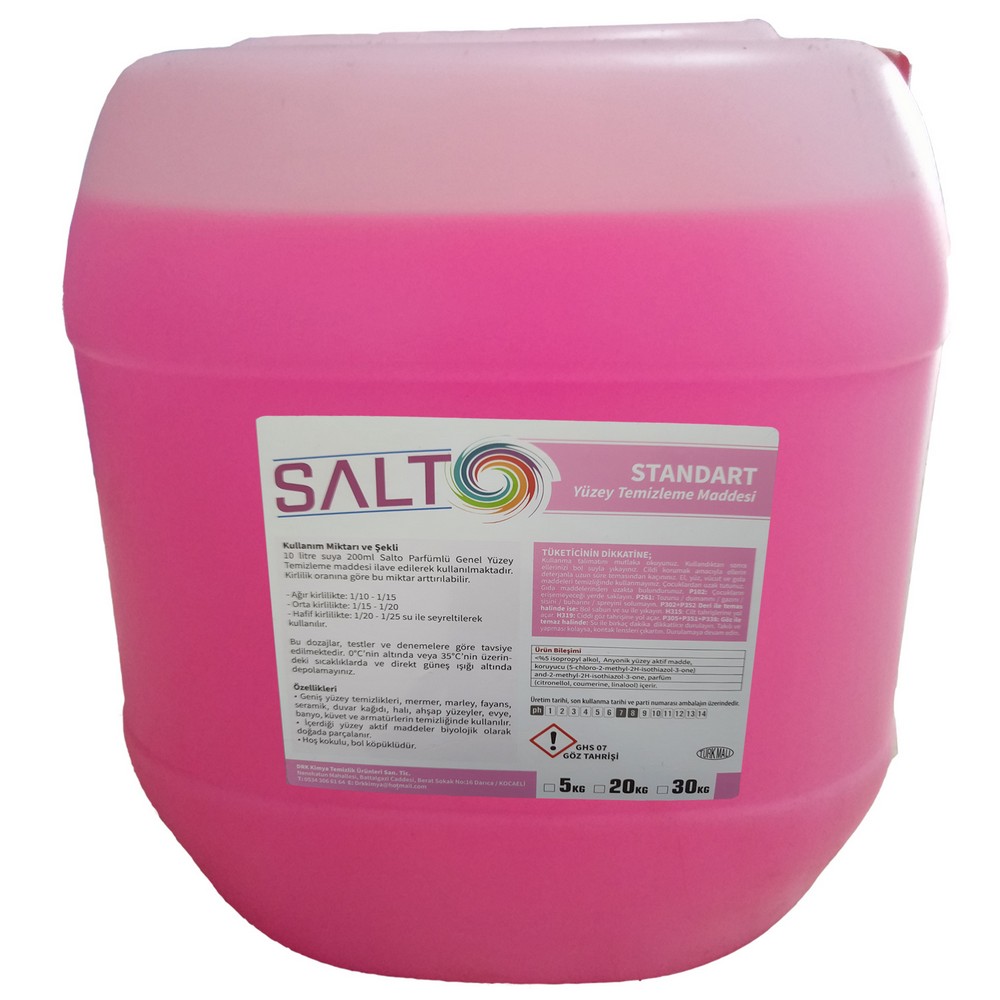 Salto Genel Yüzey Temizleyici Gül Kokulu 30 Kg