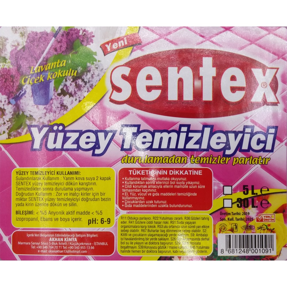 Salto Genel Yüzey Temizleyici Gül Kokulu 5 Kg