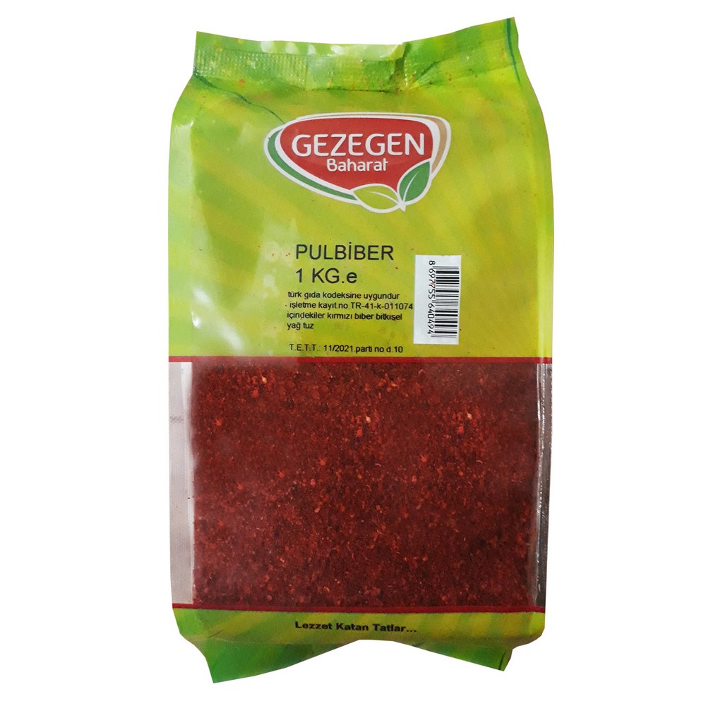 Gezegen Baharat Pulbiber 1 Kg
