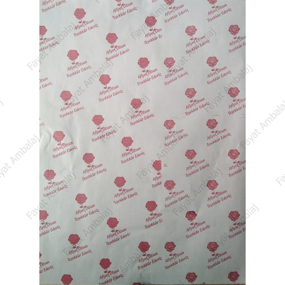 Sülfit Yağlı Ambalaj Kağıdı Beyaz 70 x 100 Cm 1 Kg