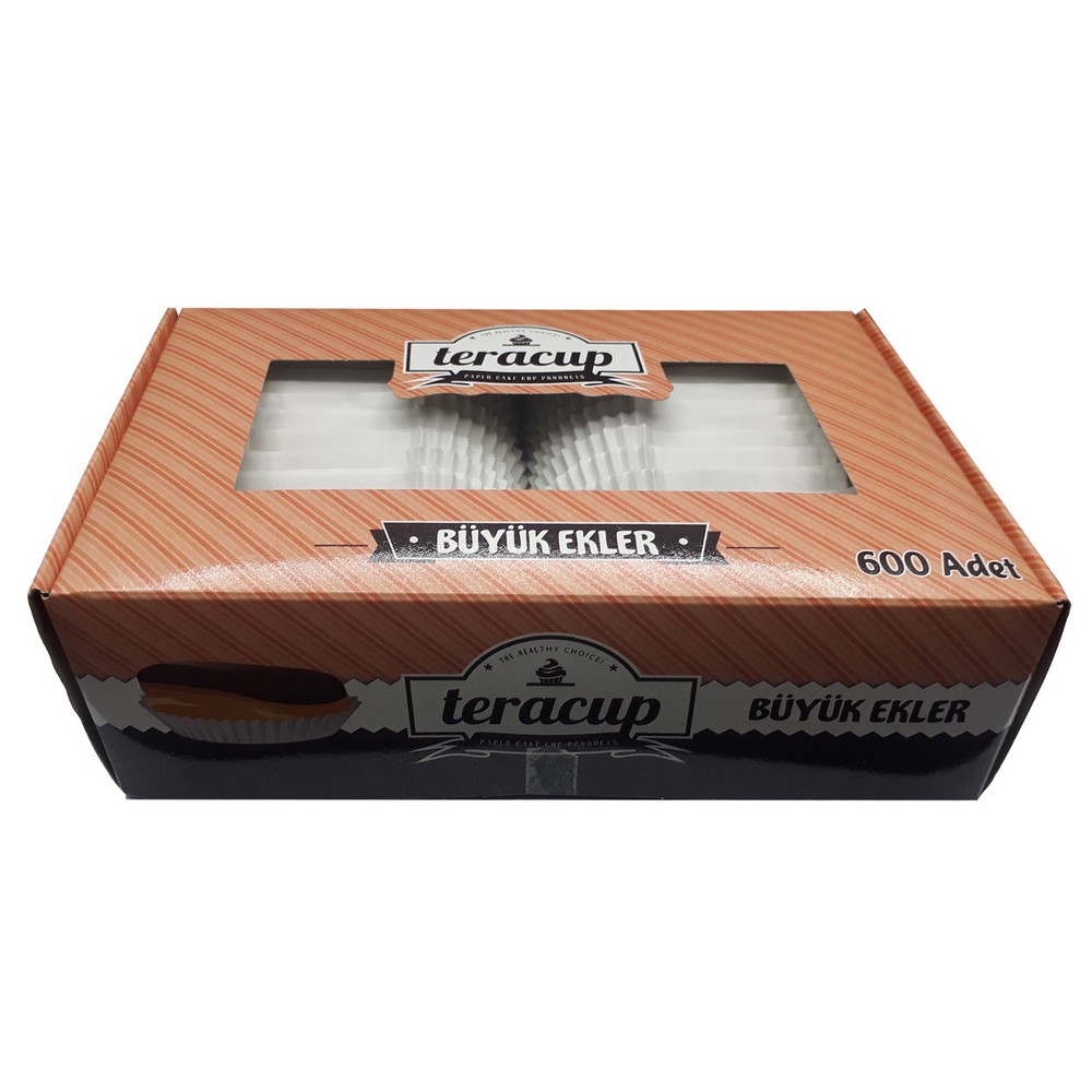 Teracup Büyük Ekler Kek Kalıbı (Tr 0403) 600 Adet
