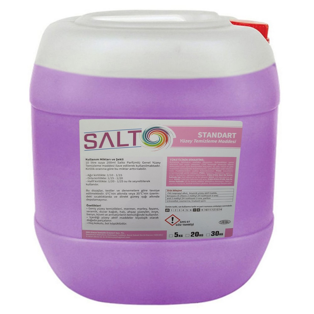 Salto Genel Yüzey Temizleyici Lavanta Kokulu 30 Kg