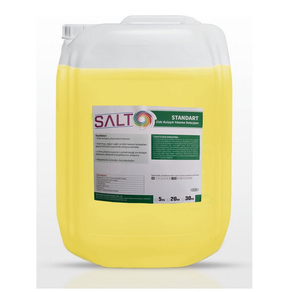 Salto Elde Bulaşık Yıkama Deterjanı 20 Kg - Ekstra