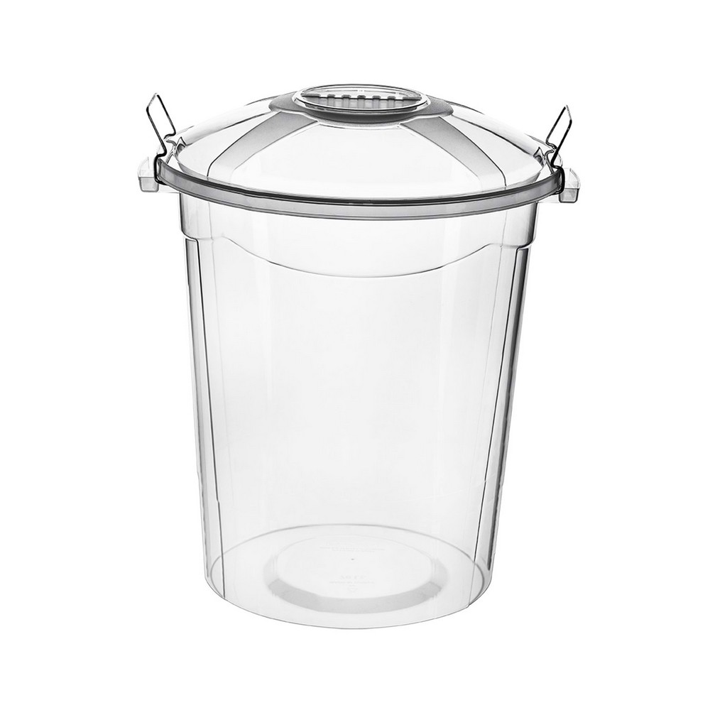 Bakliyat Kovası (Erzak Kovası) 70 Litre Şeffaf