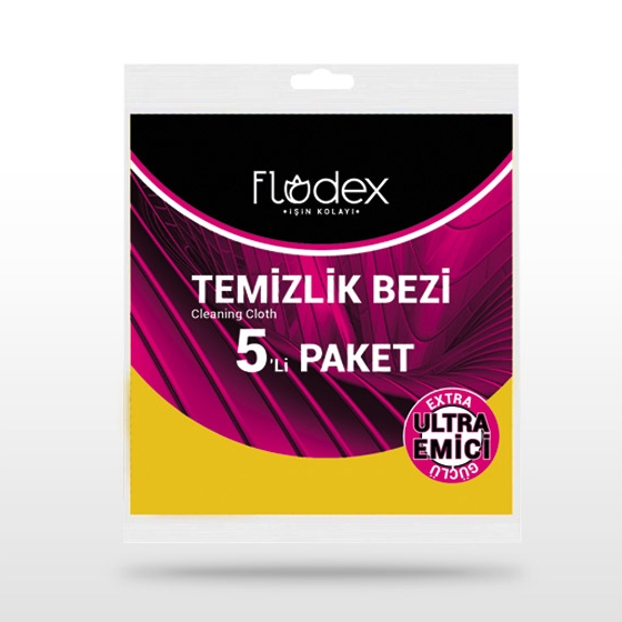 Flodex Temizlik Bezi 5 li Paket