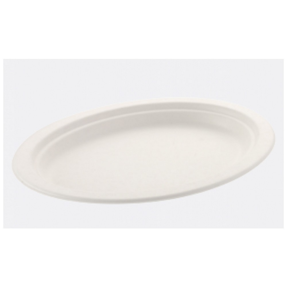 Roll-Up Ekolojik Mikrodalgaya Uygun 26 x 20 Oval Tabak 50 Adet
