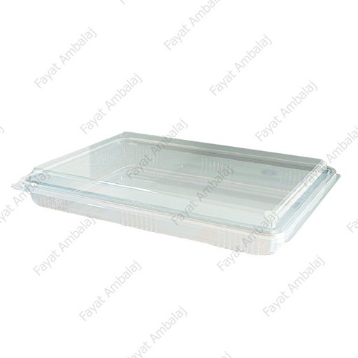 Sızdırmaz Gıda Kabı 500 Gramlık Baklava Pet 100 Adet