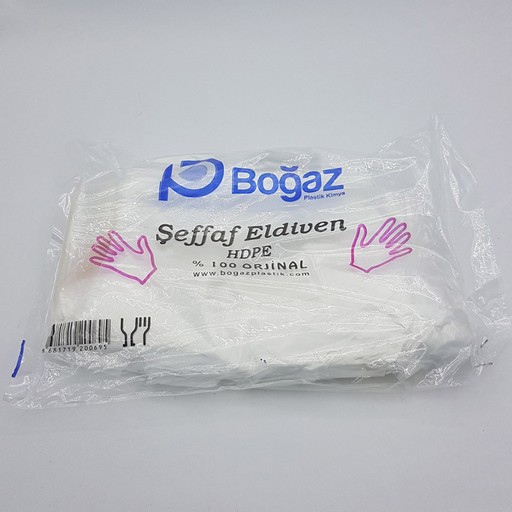 Şeffaf Eldiven Lüx 100 Adet