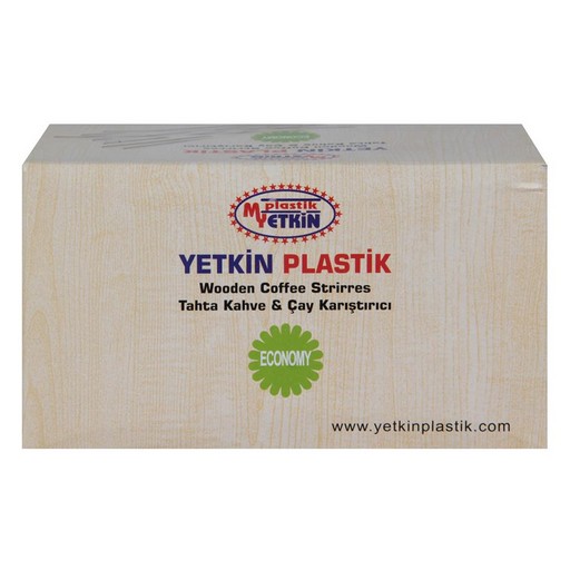 Yetkin Ahşap Çay Kahve Karıştırıcı