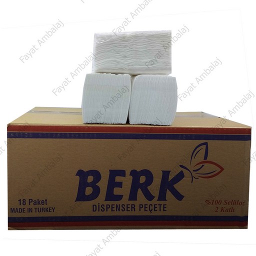 Dispenser Peçete Berk 18 Paket