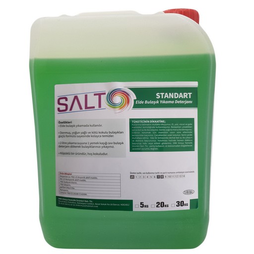 Salto Elde Bulaşık Yıkama Deterjanı 5 Kg