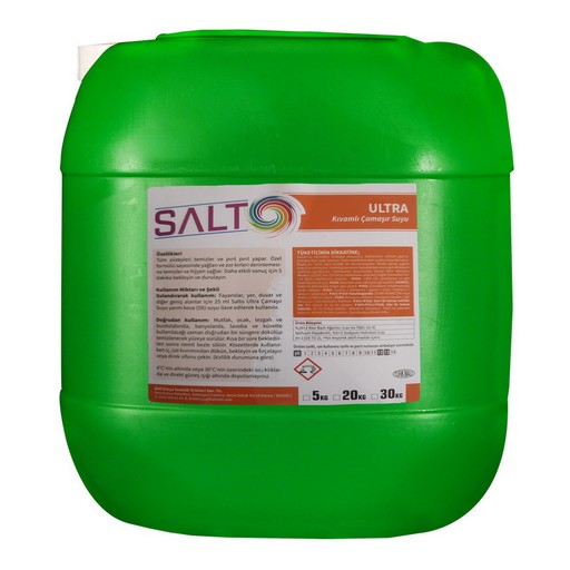 Salto Çamaşır Suyu Ultra (Yoğun) Kıvam 30 Kg