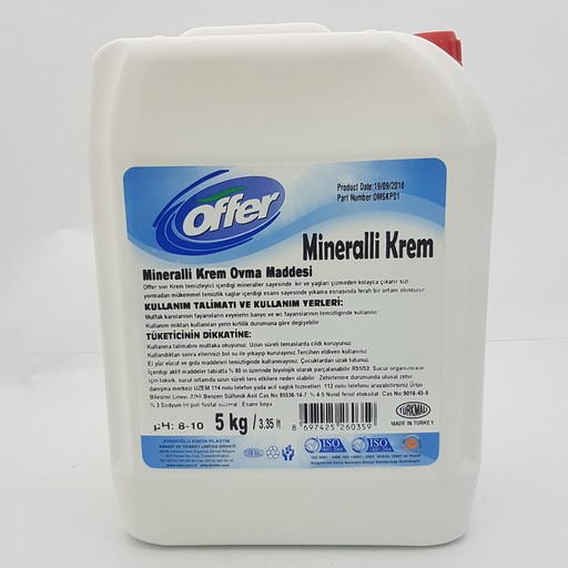 Offer (Cif) Mineralli Krem Ovma Maddesi 5 Kg