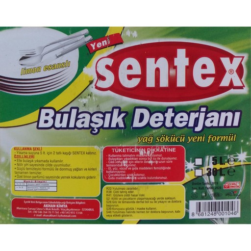 Salto Elde Bulaşık Yıkama Deterjanı 30 Kg - Ekstra