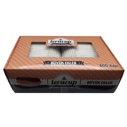 Teracup Büyük Ekler Kek Kalıbı (Tr 0403) 600 Adet