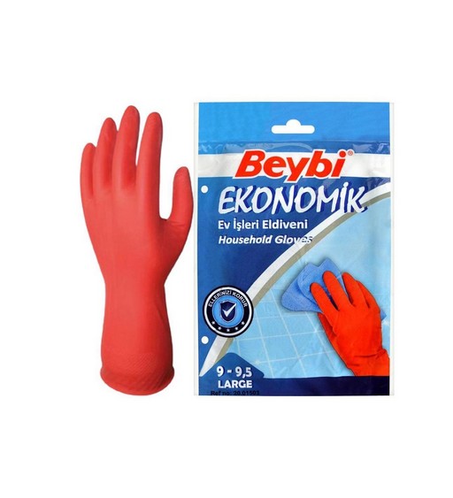 Beybi Ekonomik Ev İşleri Eldiveni 9 - 9,5 Large