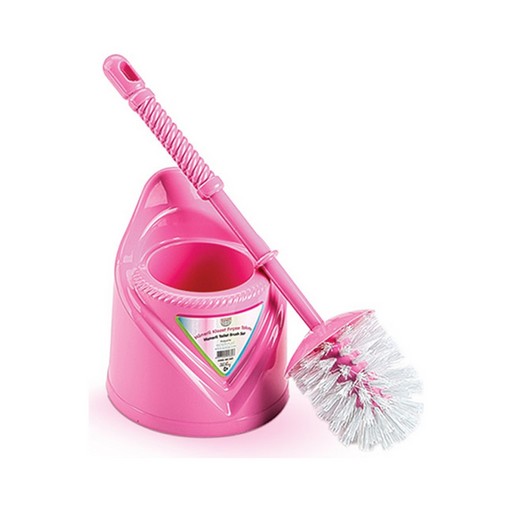 Muhafazalı Plastik WC Tuvalet Fırçası (Klozet Fırçası)